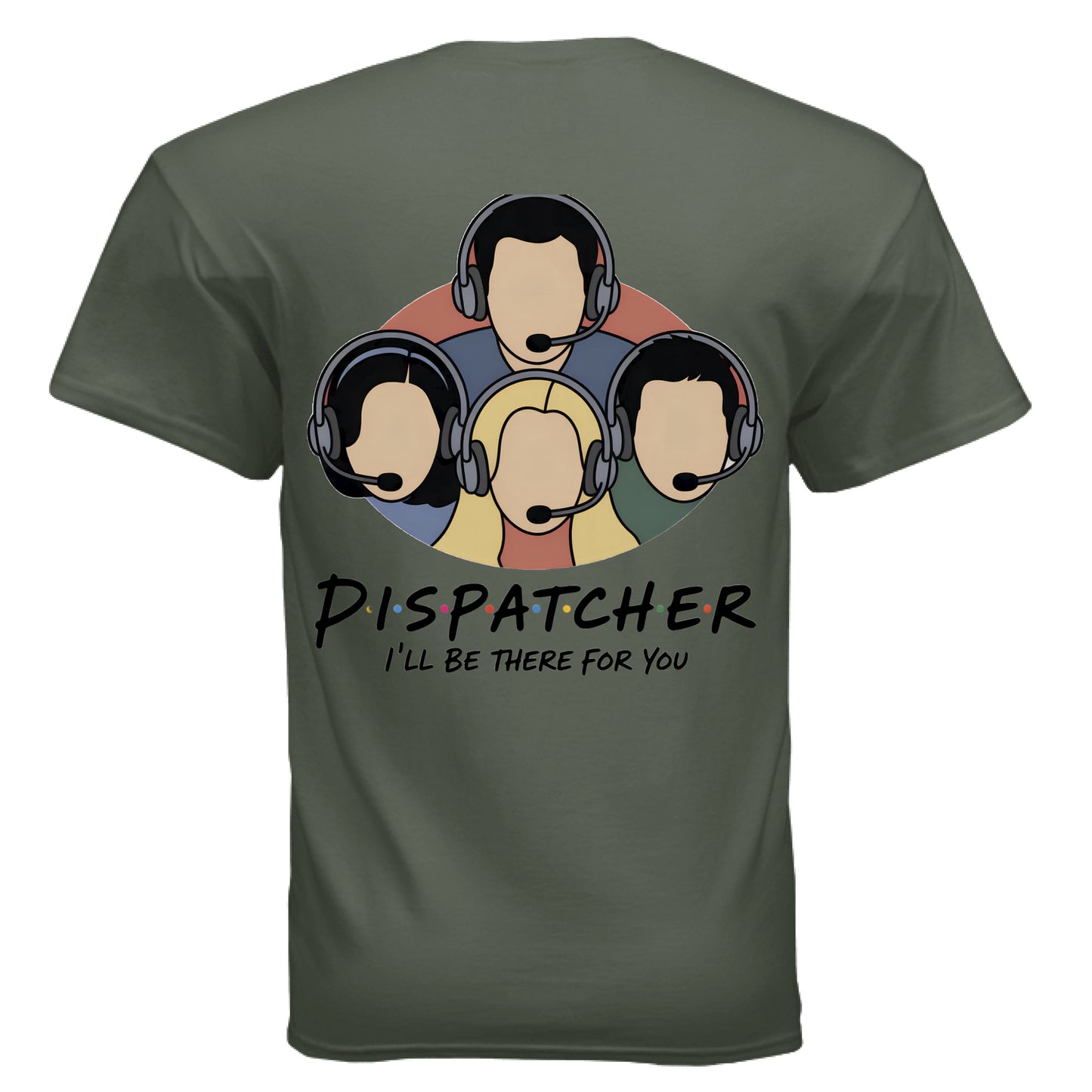 MILITARY GREEN - BACK