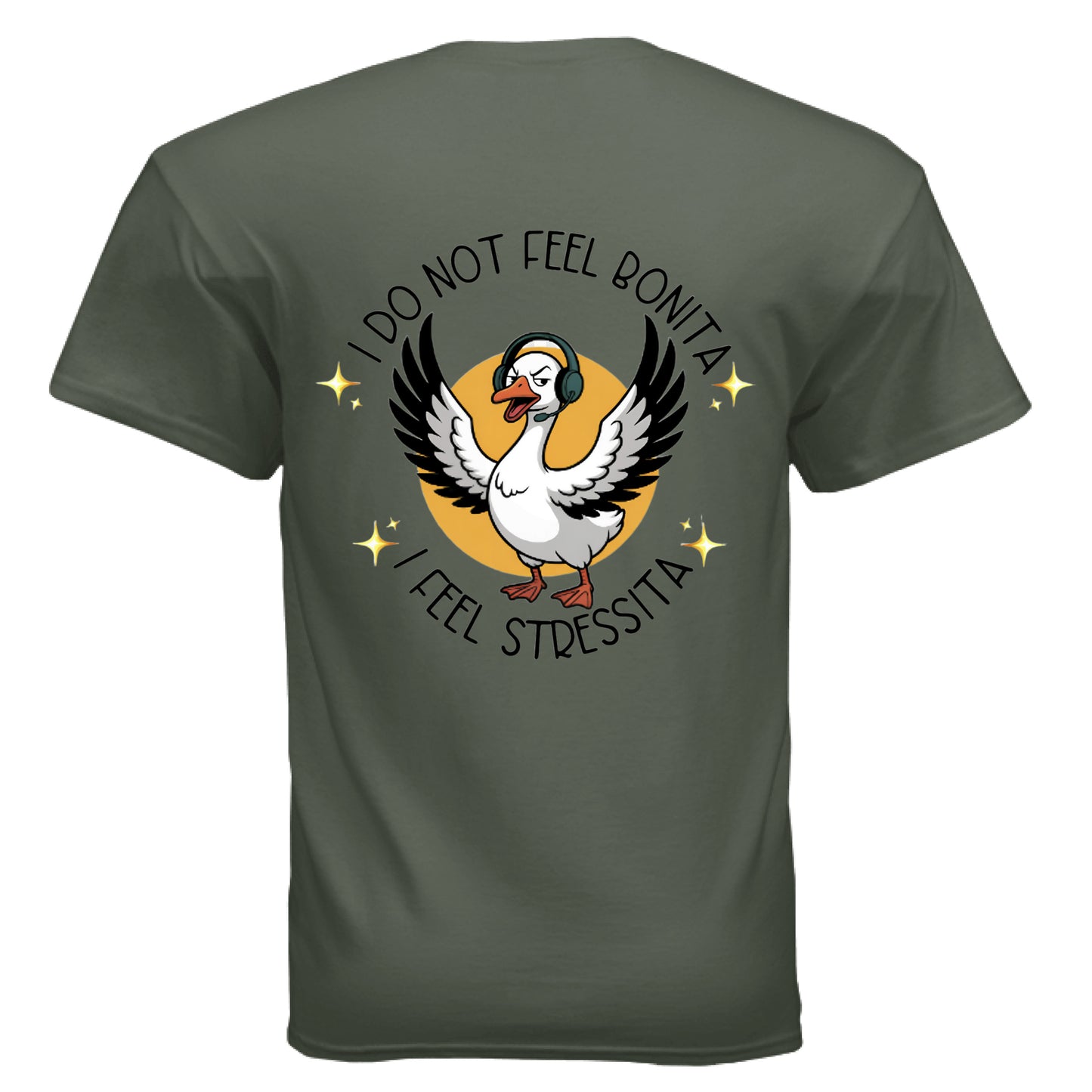 MILITARY GREEN - BACK