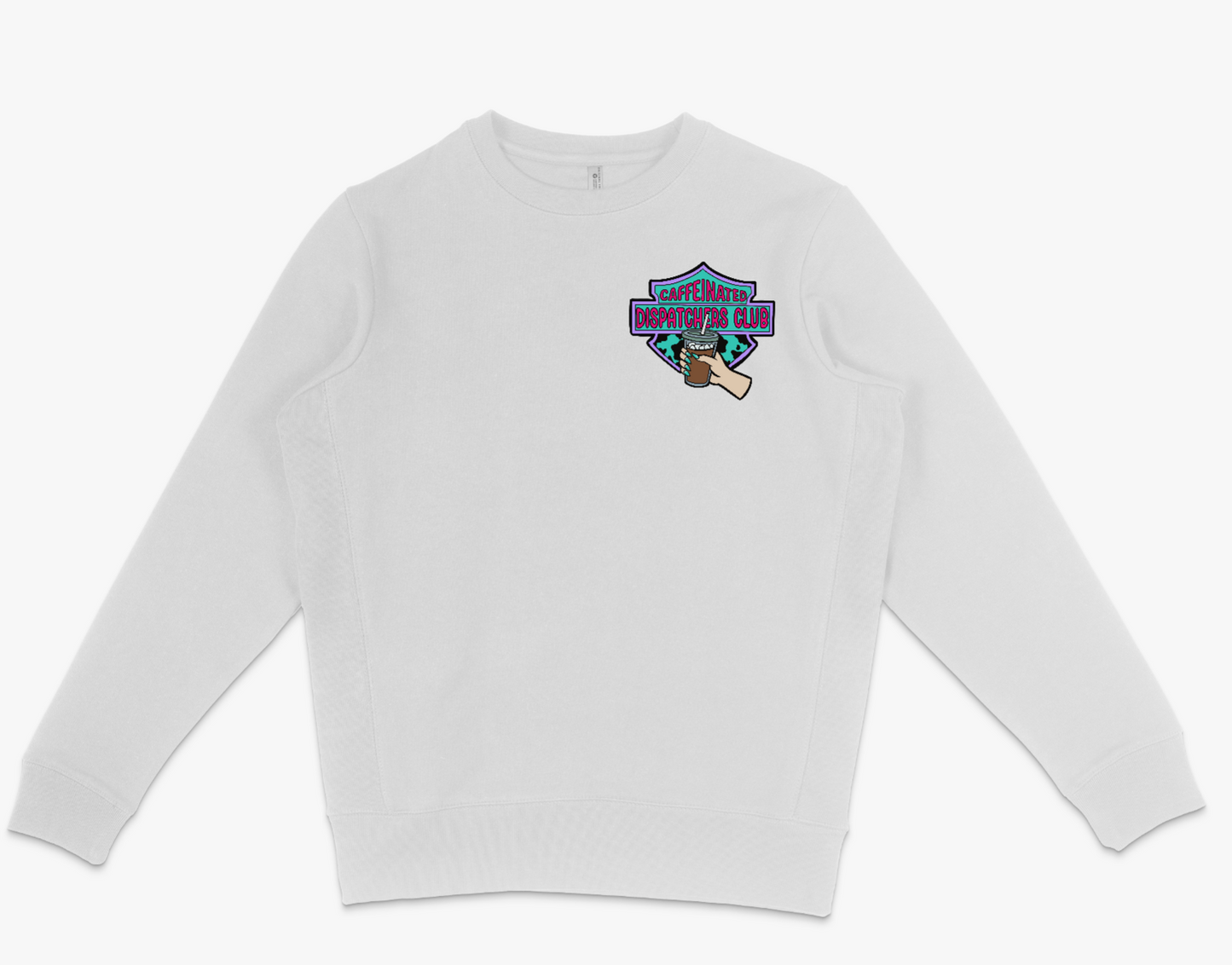 Caffeinated Dispatchers Club Crew Neck
