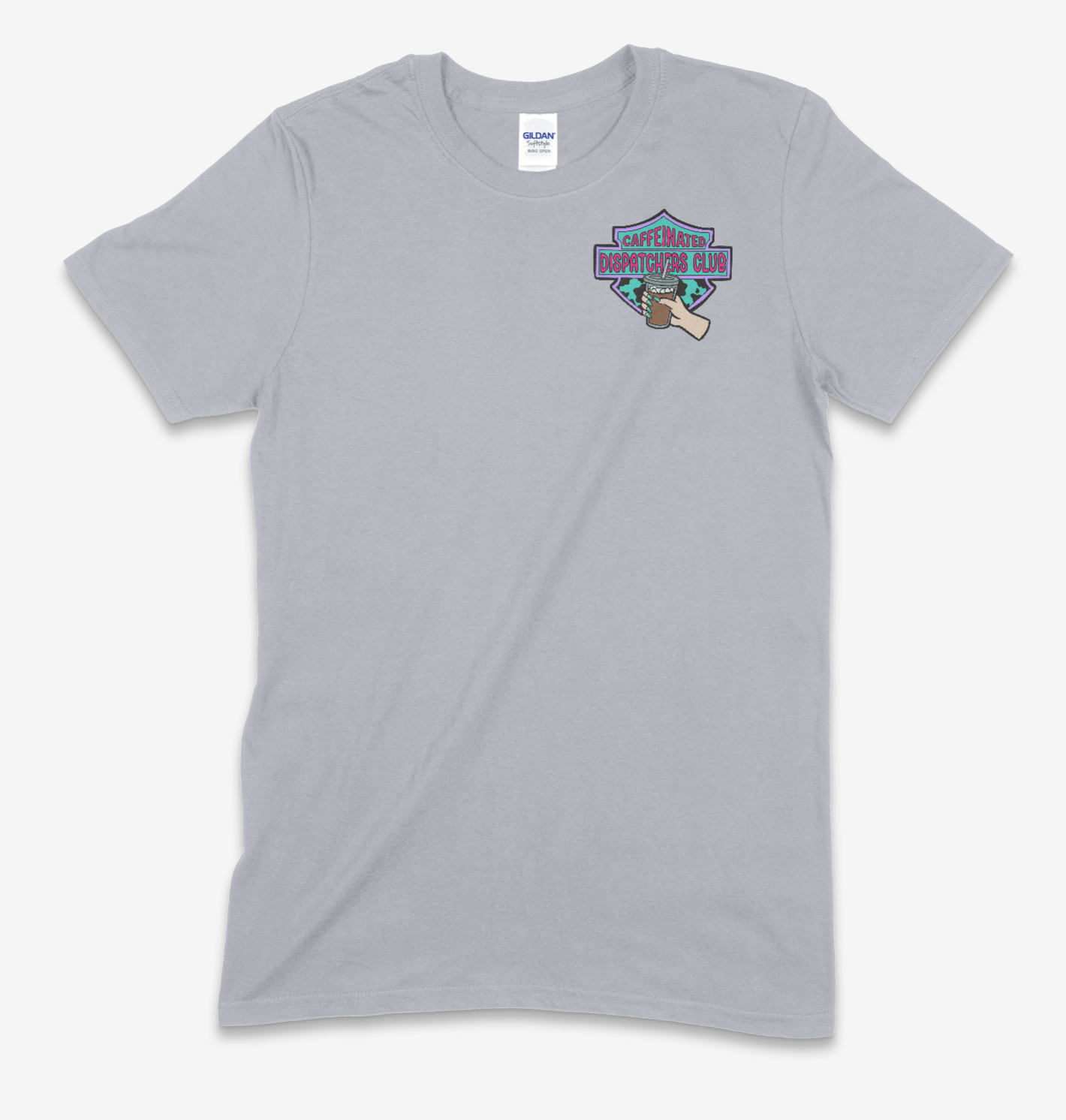 Caffeinated Dispatchers Club T-shirt