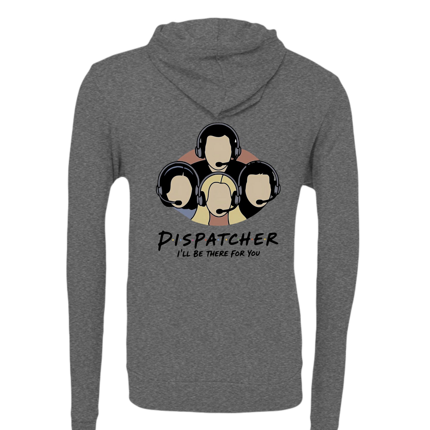 DK GREY HEATHER - BACK
