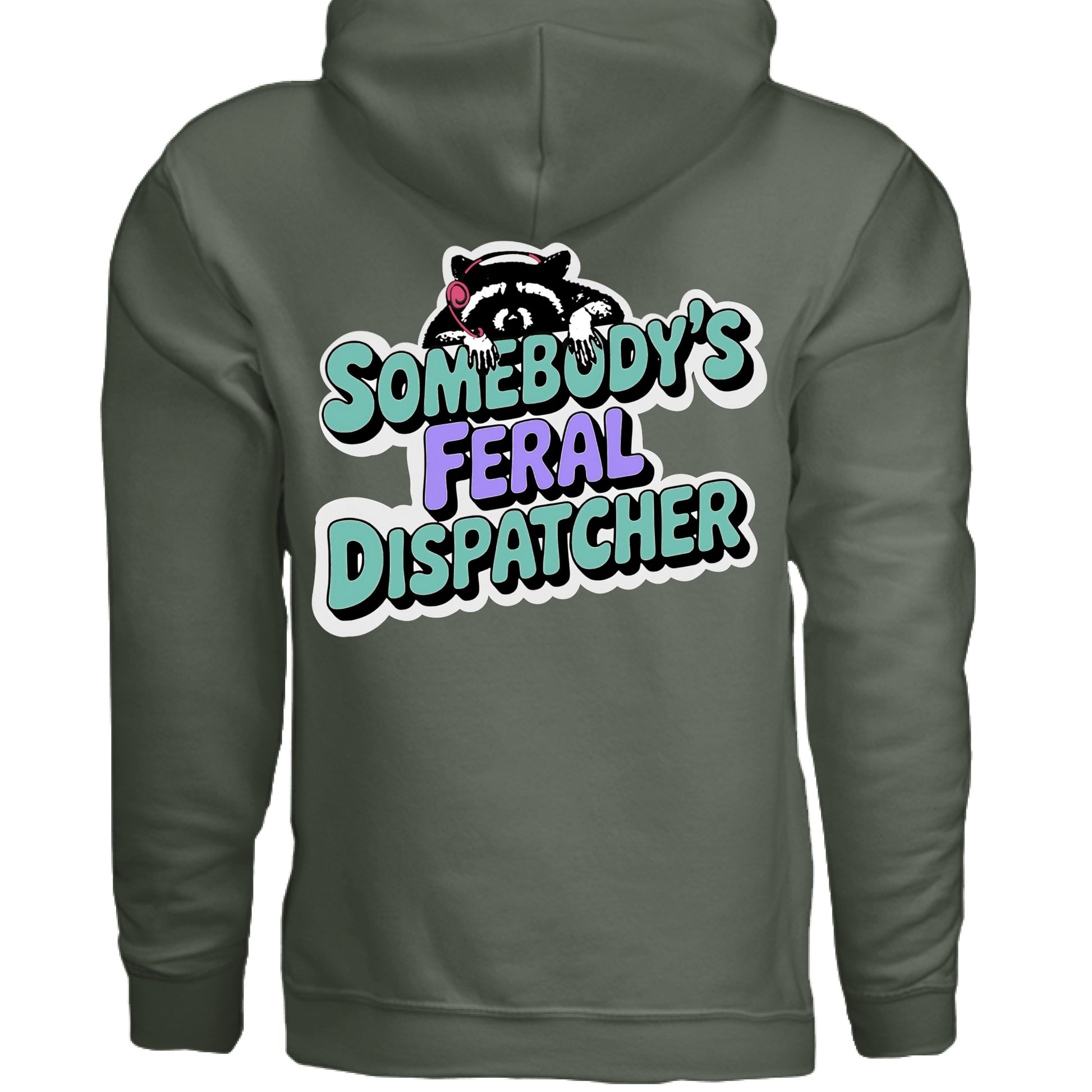 MILITARY GREEN - BACK