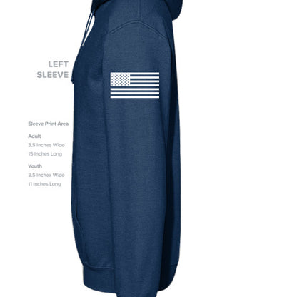 PPPD K9 Navy Blue Hoodie