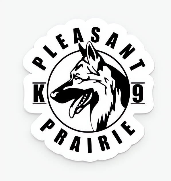 PPPD K9 Circular Sticker